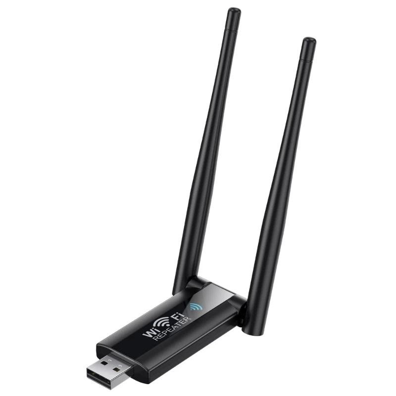 Y1UB ޴ USB WiFi ͽٴ WIFI  2.4GHz 300Mbps  WiFi ȣ  ν